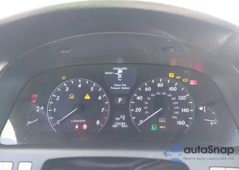 2007 Lexus Ls 460 из США, поврежденный, VIN JTHBL46F475004552